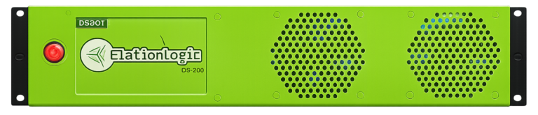 Front panel of the DS-200 content engine