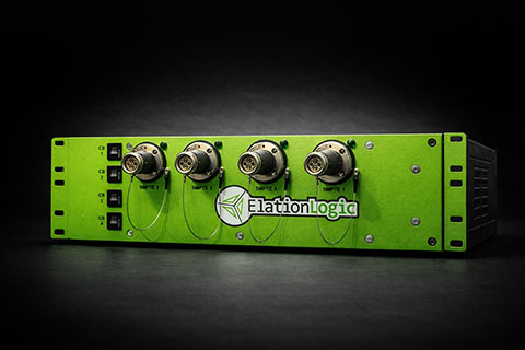 Rack-mounted chassis for the ElationLogic Greenbox system